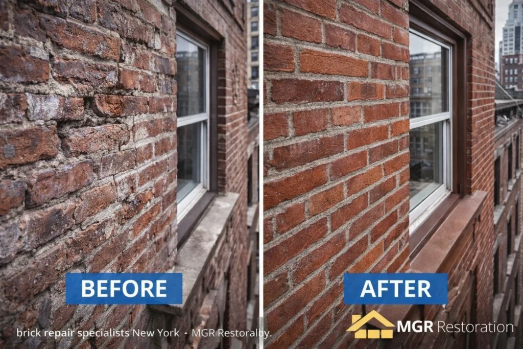 Brick Repair Specialists in New York