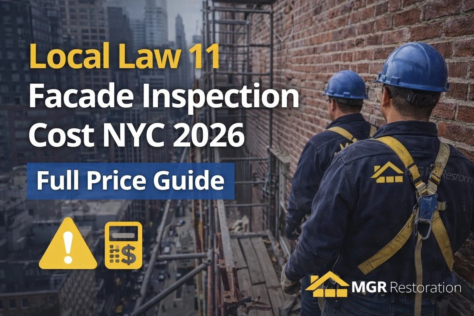 local law 11 facade inspection cost nyc