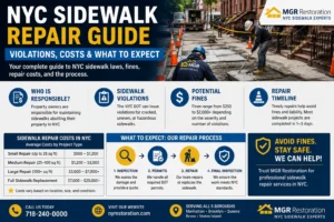 NYC Sidewalk Repair Sidewalk Repair New York City
