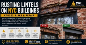 Rusting Lintels
