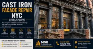 Cast Iron Facade Repair NYC