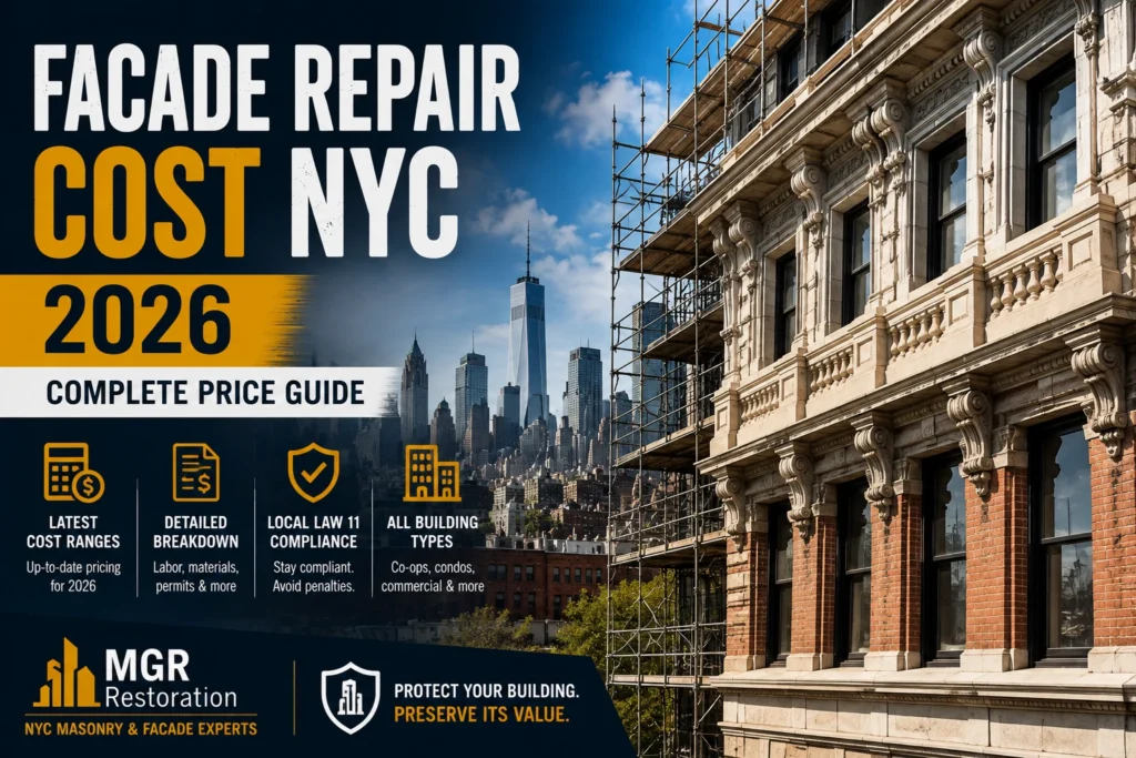 Facade Repair Cost NYC